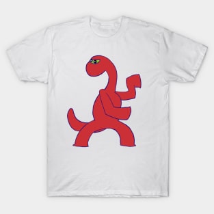 Karate Dinosaur Ninjasaurus Fights With Honor T-Shirt